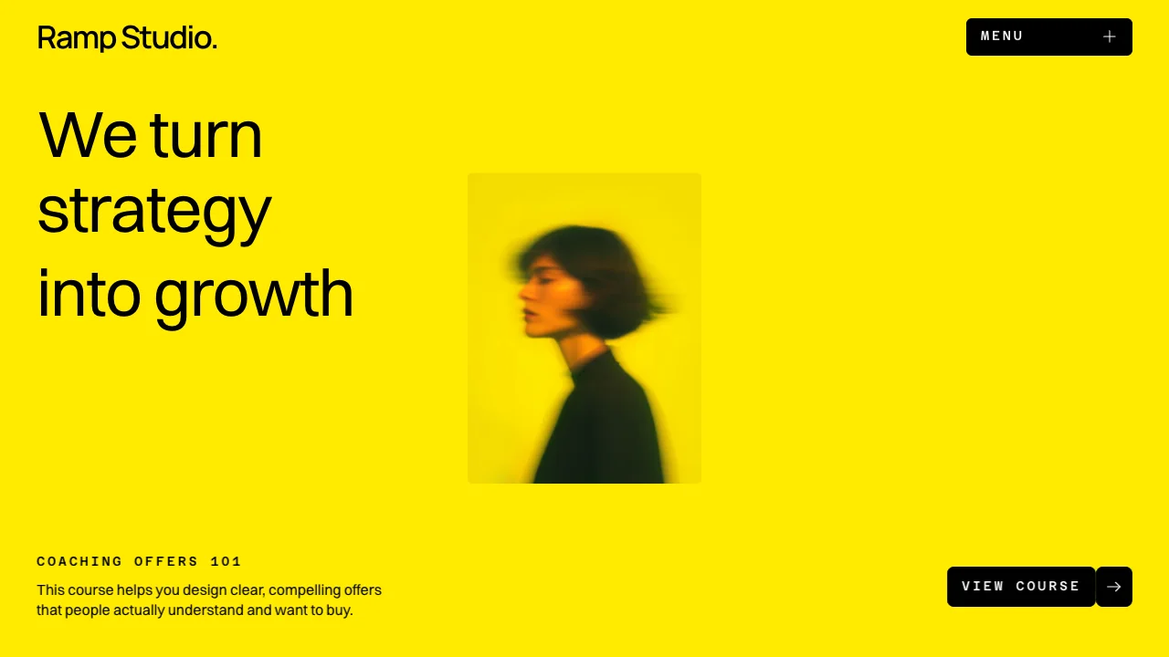 Ramp Studio website preview